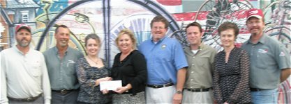 Citizens of Georgia Power presented a check for the Greenbelt in 2007